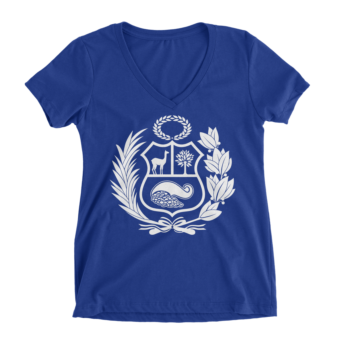 Peru Escudo V-Neck T-Shirt for Juniors