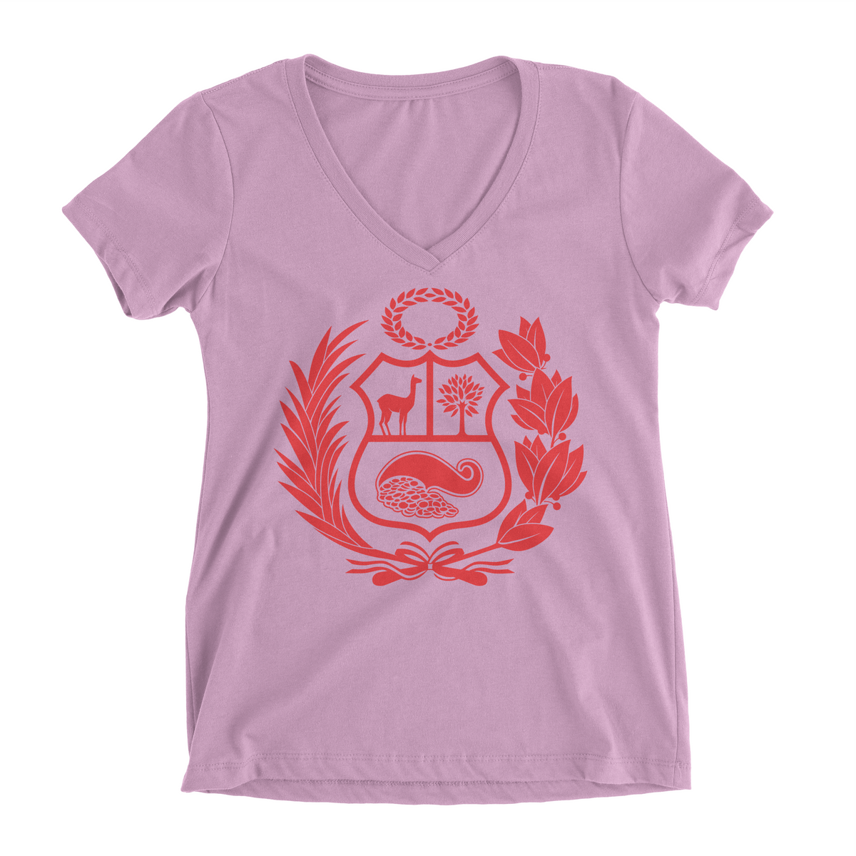 Peru Escudo V-Neck T-Shirt for Juniors