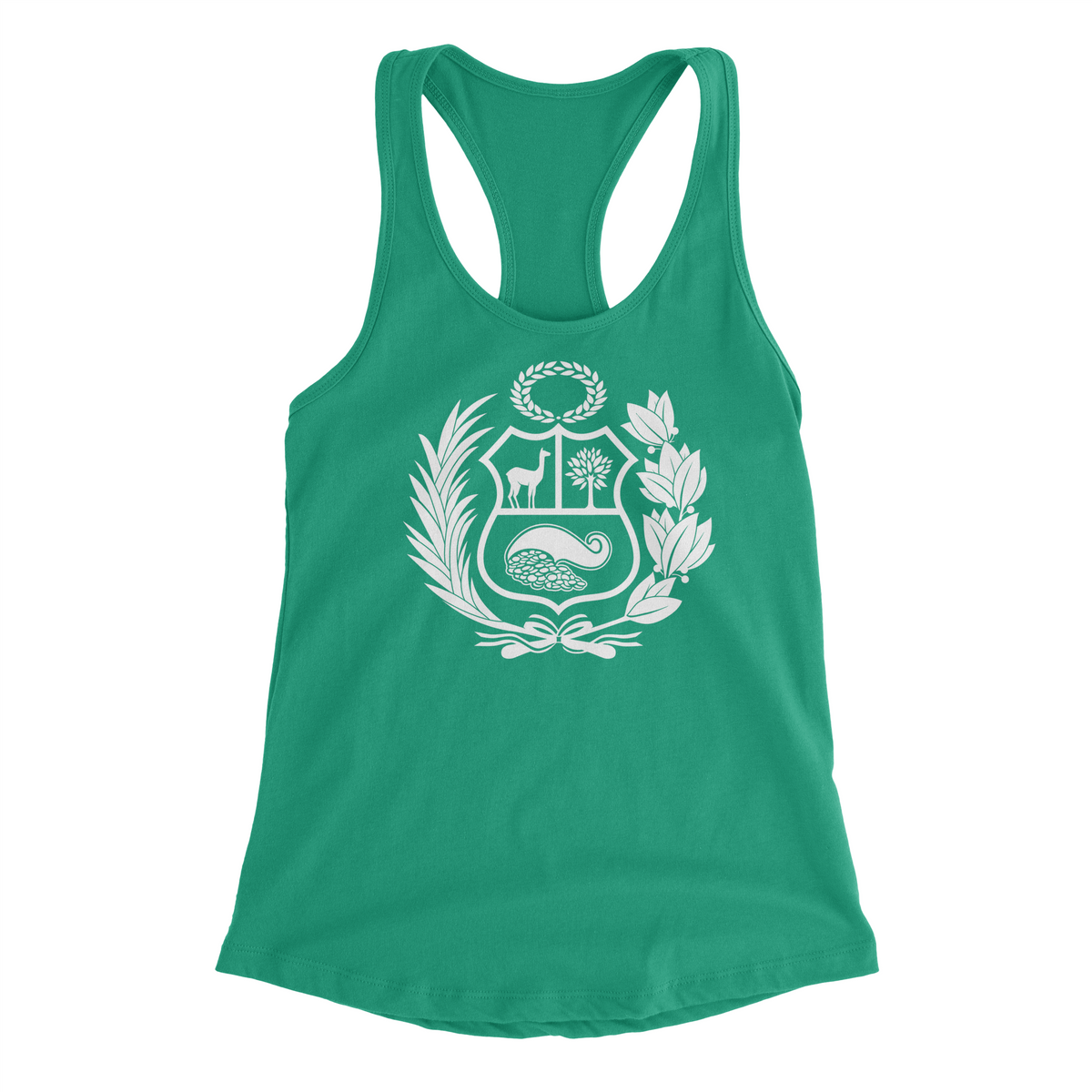 Peru Escudo Racerback Tank Top for Juniors
