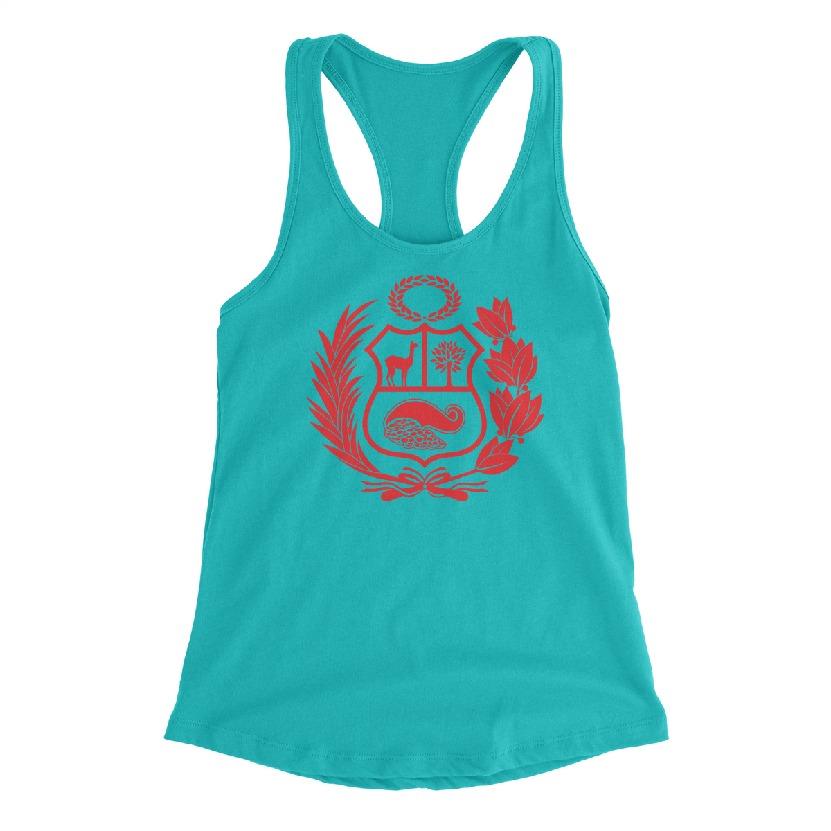 Peru Escudo Racerback Tank Top for Juniors
