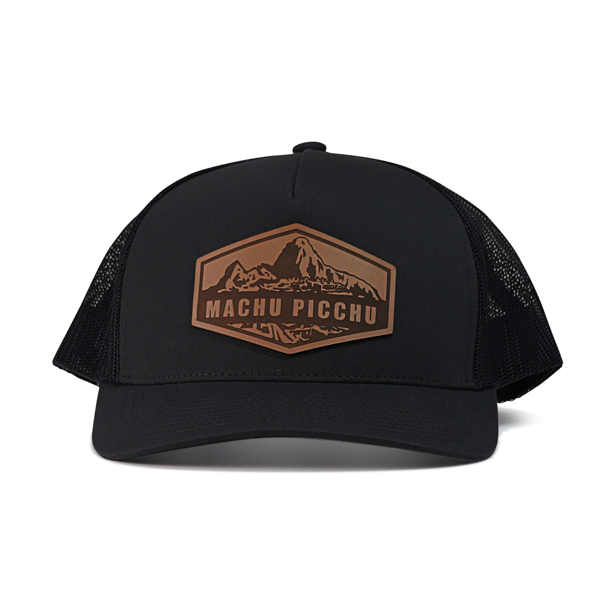 Machu Picchu Peru Trucker Hat - Black