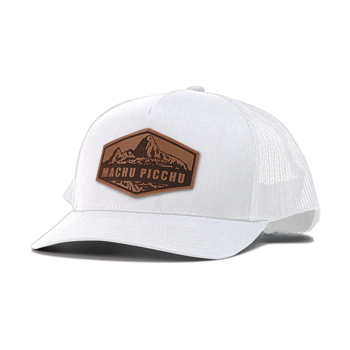 Machu Picchu Peru Trucker Hat - White