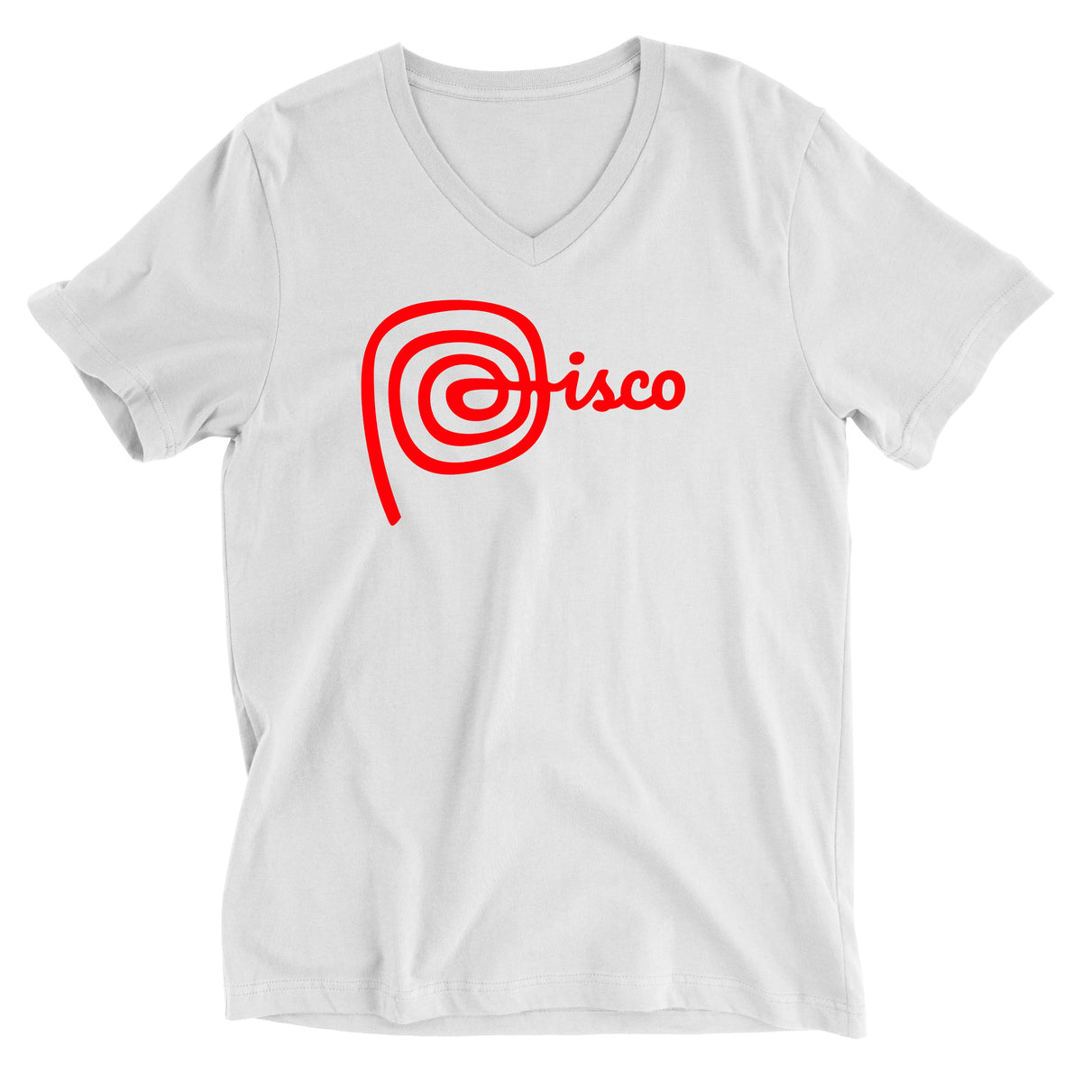 Marca Peru Pisco Sour White V-Neck T-Shirt for Men