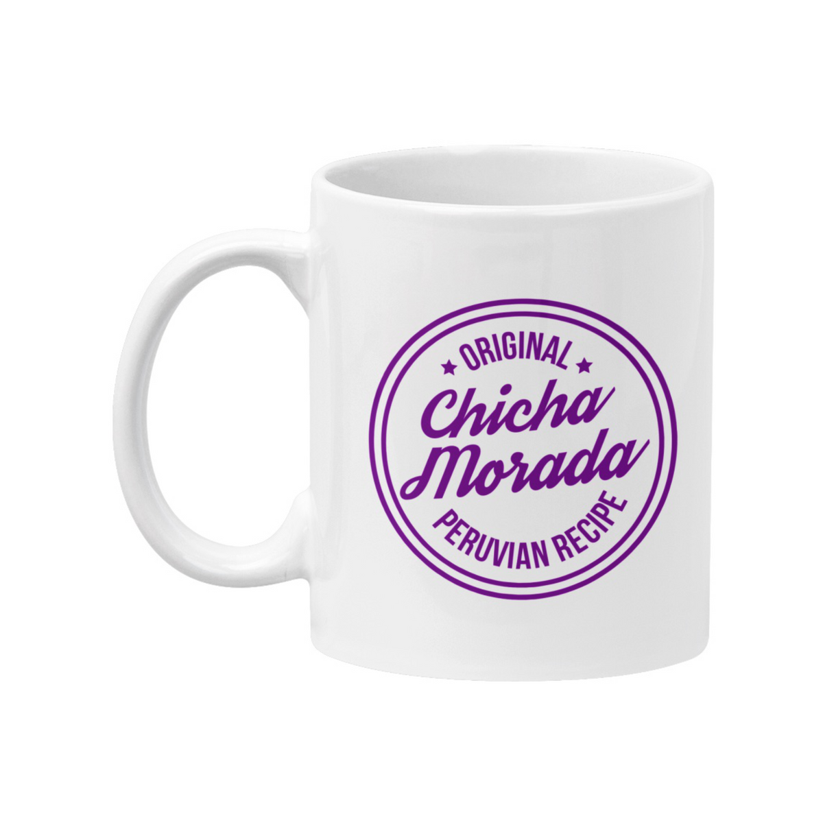 Chicha Morada White Coffee Mug | PeruCoUSA