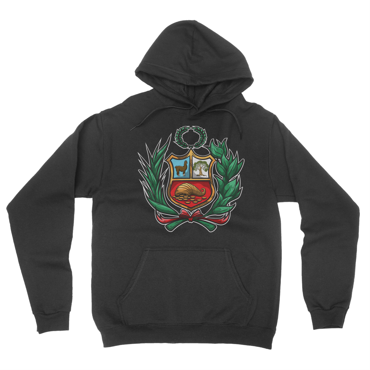 Peru Escudo Art Hoodie for Men