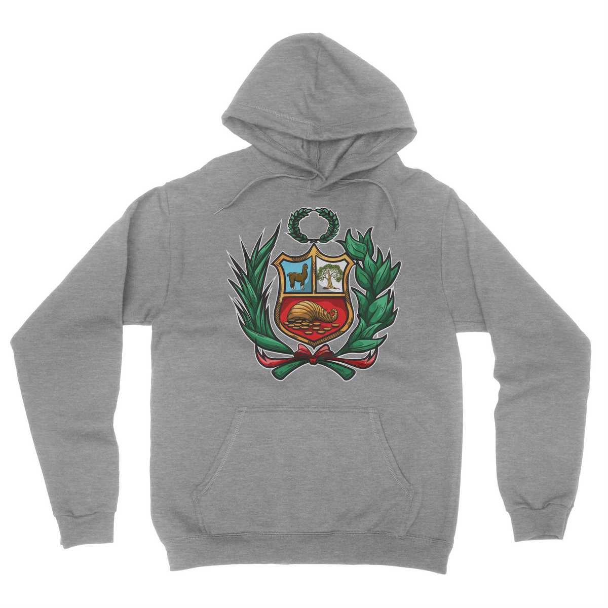 Peru Escudo Art Hoodie for Men