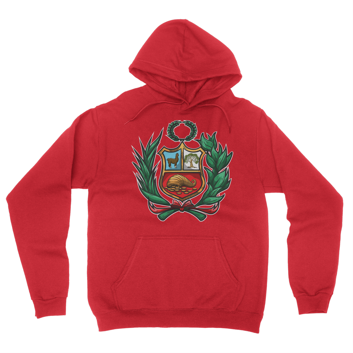 Peru Escudo Art Hoodie for Men