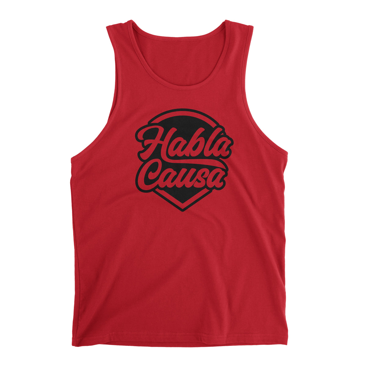 Habla Causa Red Peru Tank Top for Men