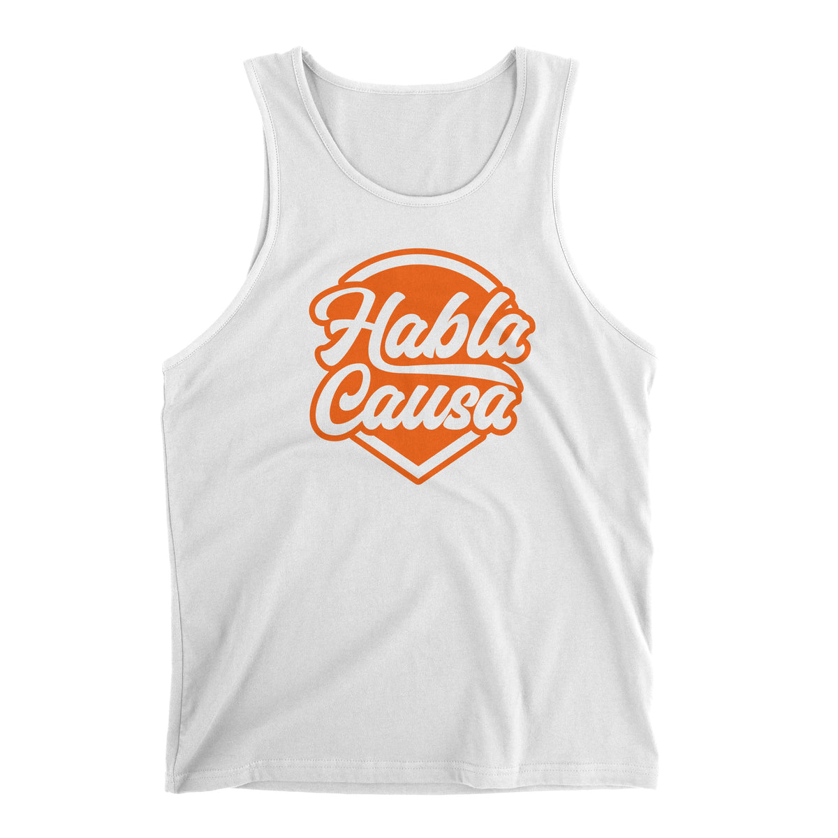 Habla Causa White Peru Tank Top for Men
