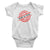 Made in Peru Seal White One-Piece Bodysuit for Baby