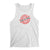 Made in Peru Seal White Sleeveless Tank Top for Men