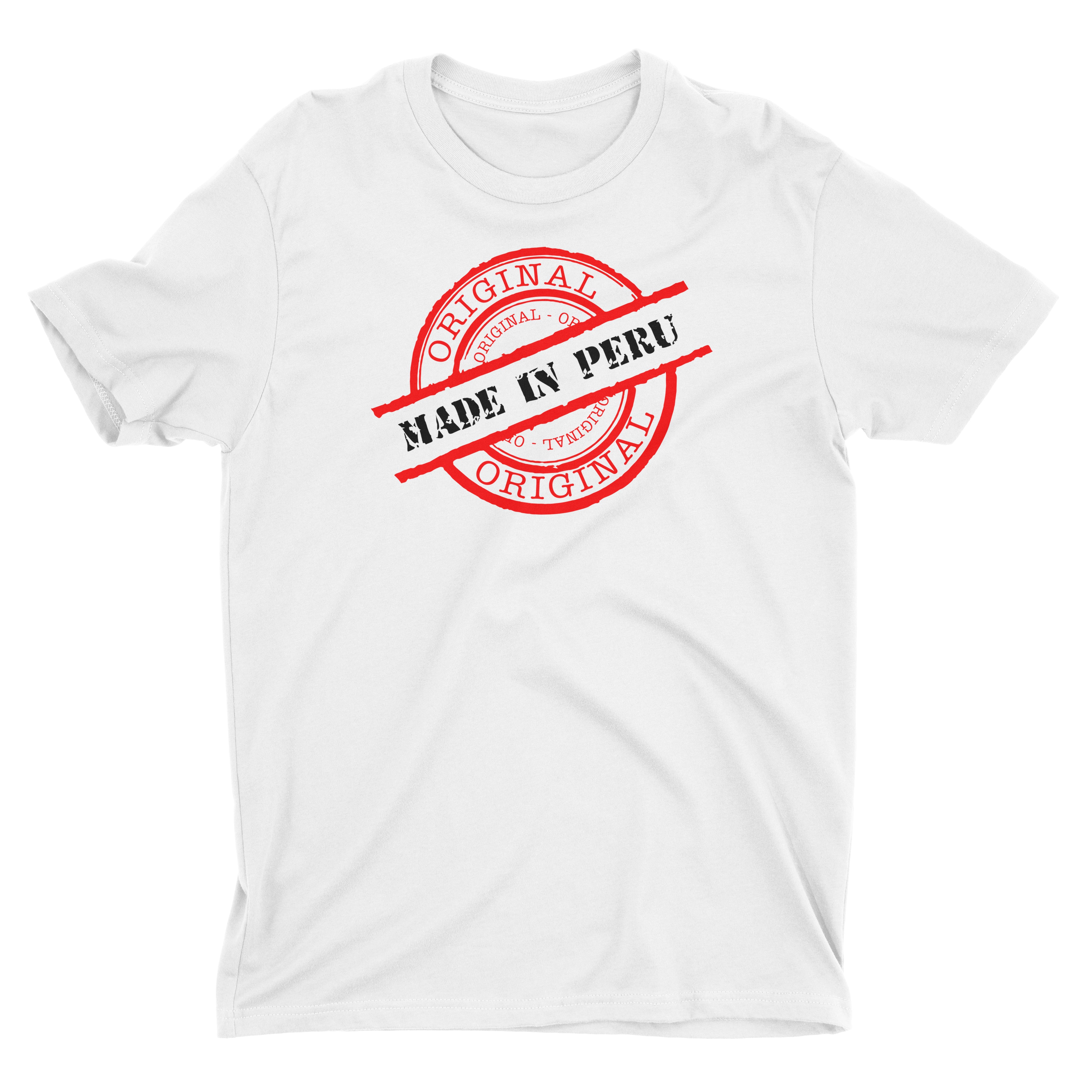 Marca Peru T-Shirt For Men - Short Sleeve Crew Neck Comfortable Tee Perucousa
