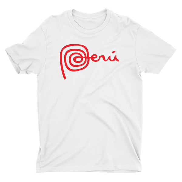 Marca Peru - Camiseta de manga corta para hombre y mujer