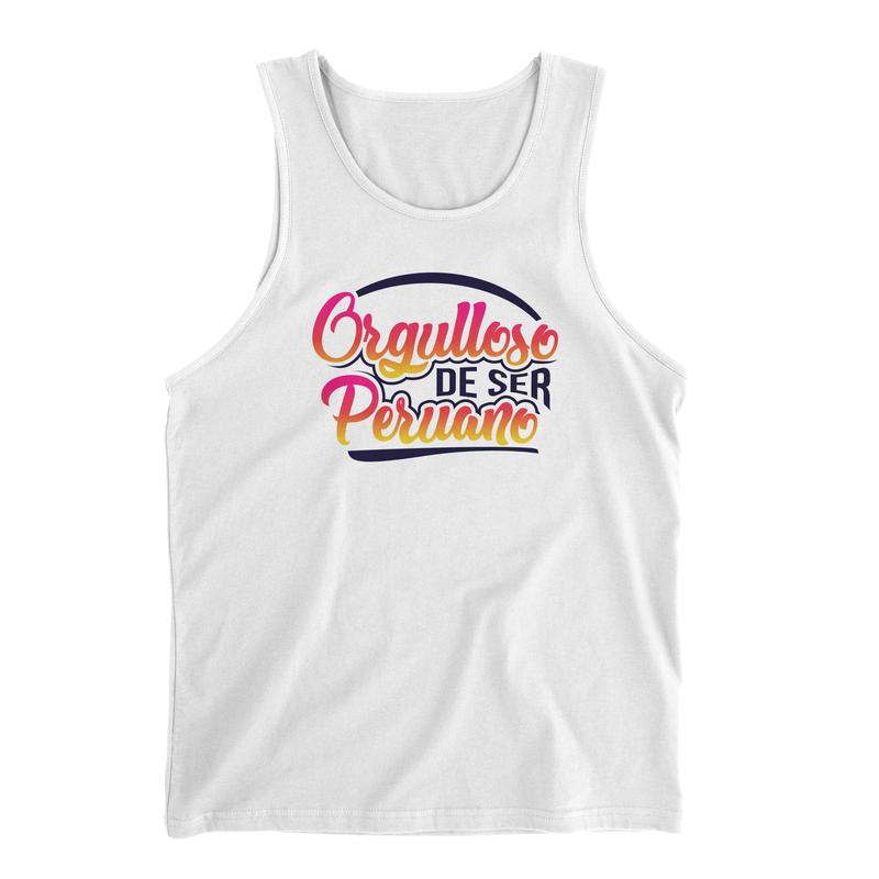 Orgulloso de ser Peruano Tank Top for Men