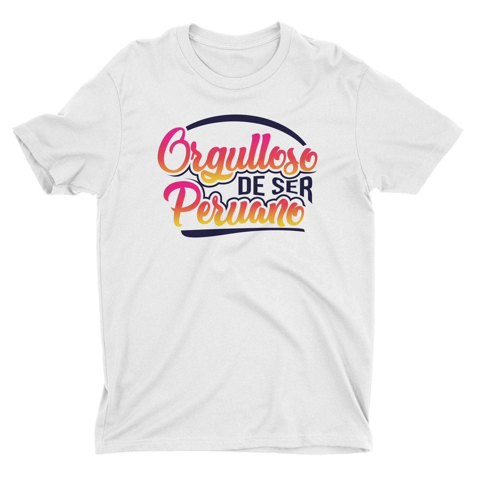 Orgulloso de ser Peruano White T-Shirt for Men