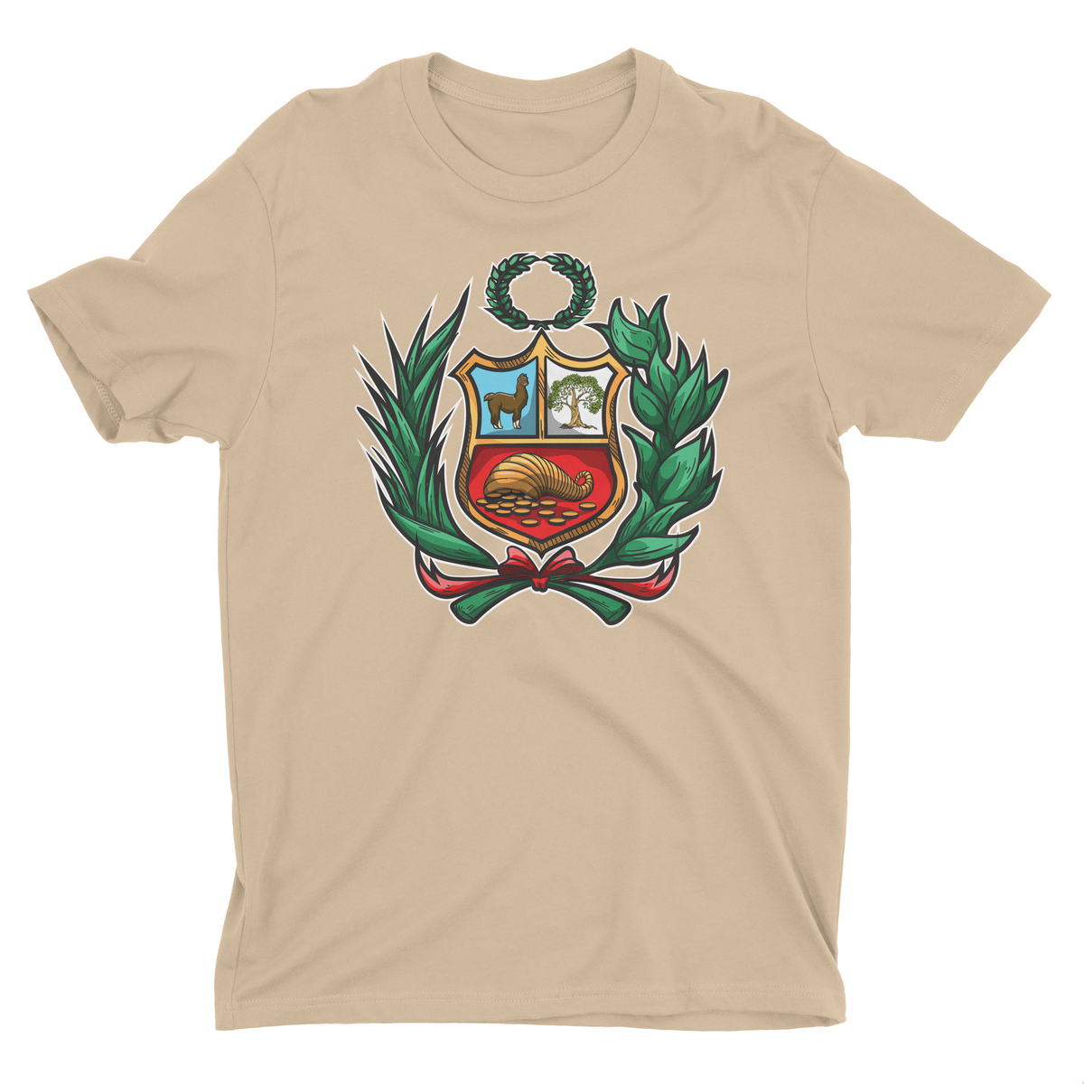 Peru Escudo Art T-Shirt for Men