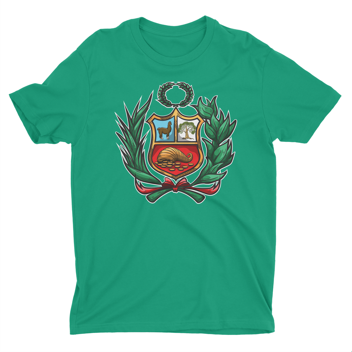 Peru Escudo Art T-Shirt for Men