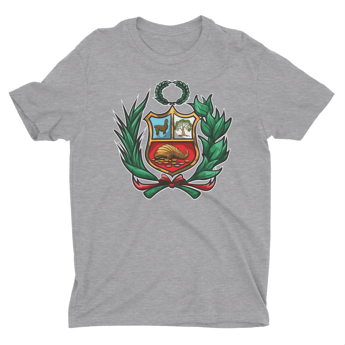 Peru Escudo Art T-Shirt for Men