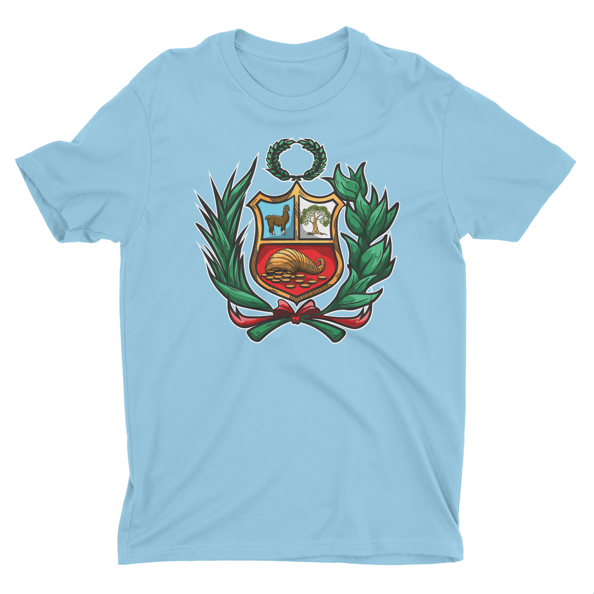 Peru Escudo Art T-Shirt for Men
