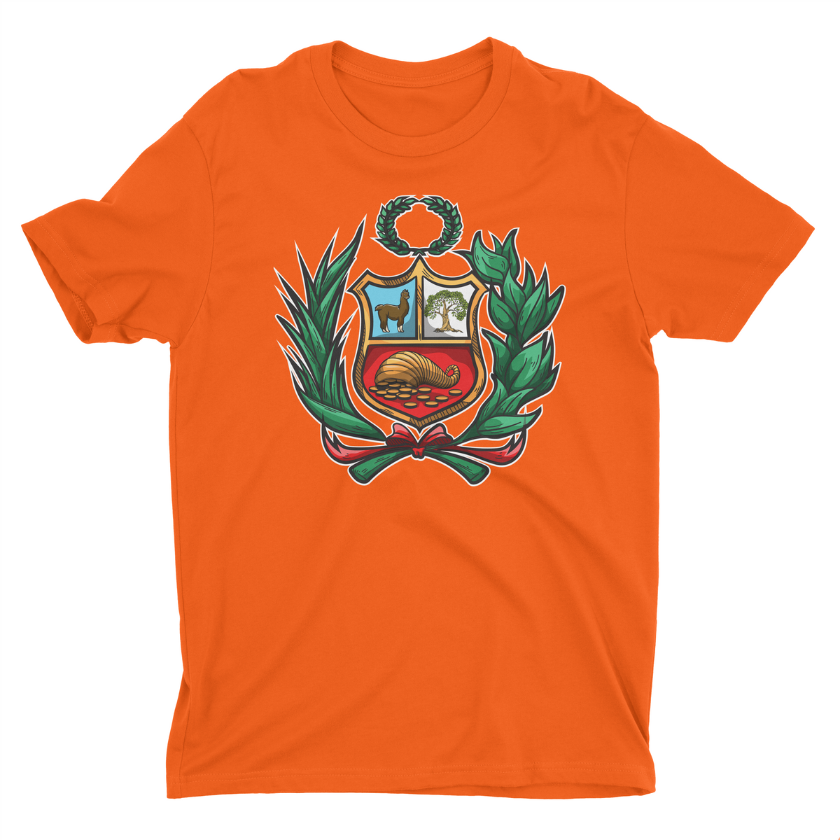 Peru Escudo Art T-Shirt for Men