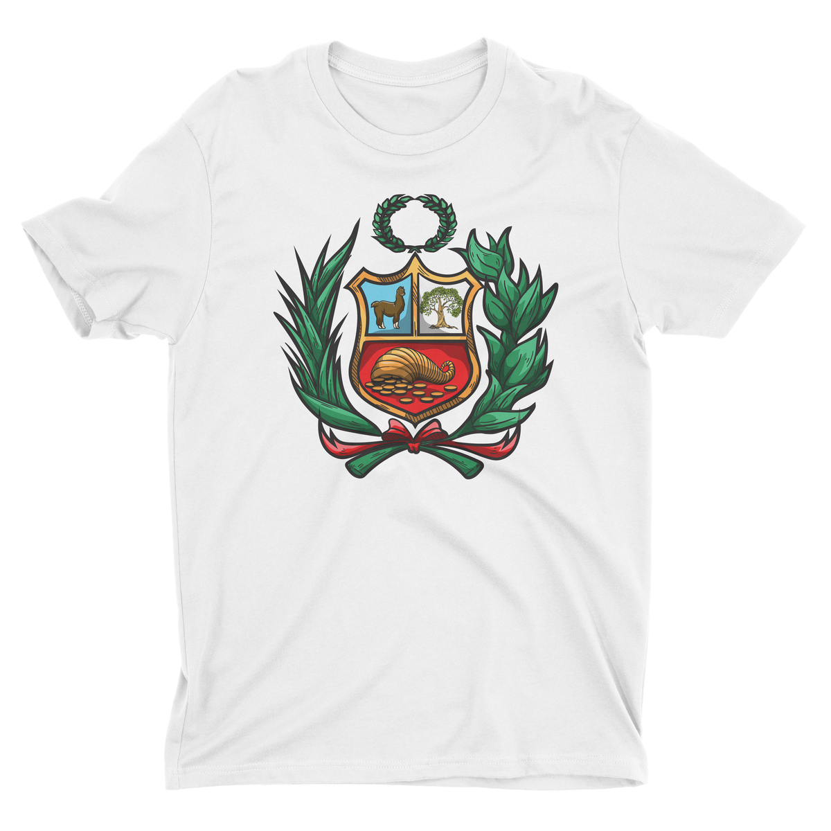 Peru Escudo Art T-Shirt for Men