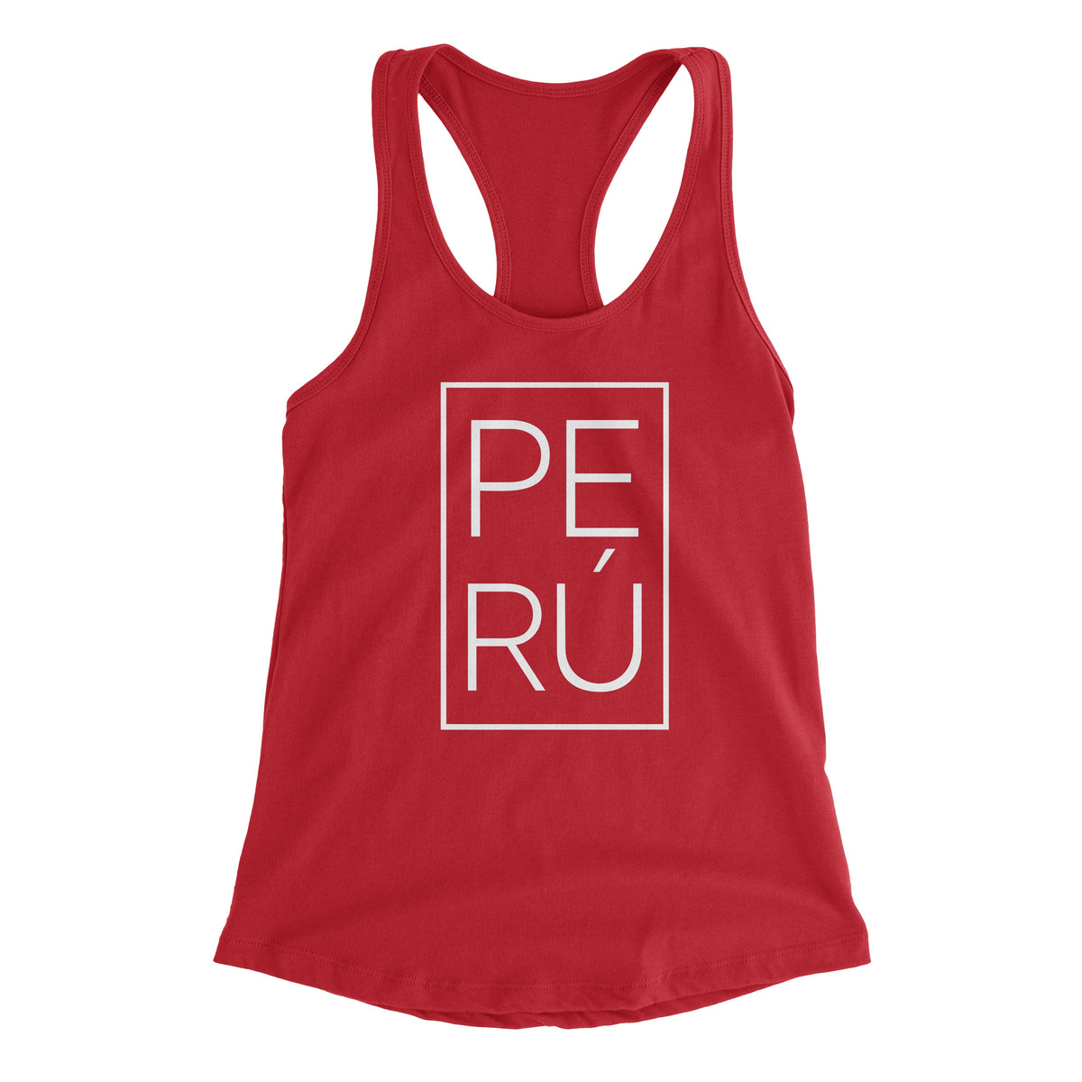 Peru Red Tank Top for Women