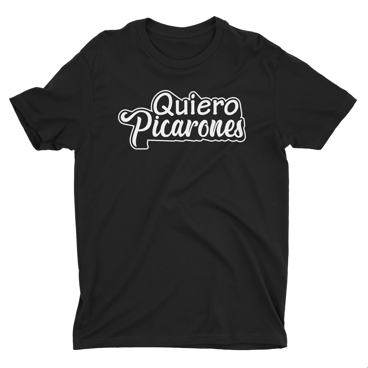 Quiero Picarones Black Funny Peru T-Shirt for Men
