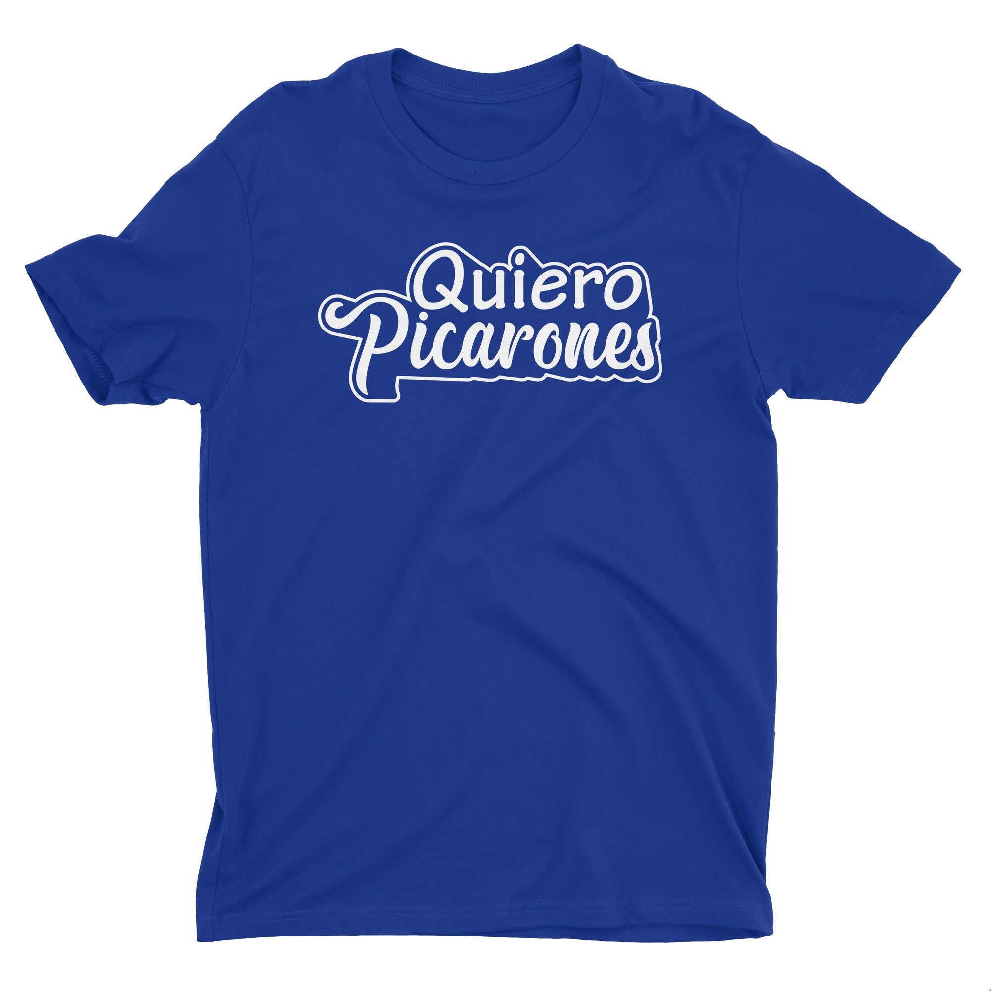 Quiero Picarones Blue Funny Peru T-Shirt for Men