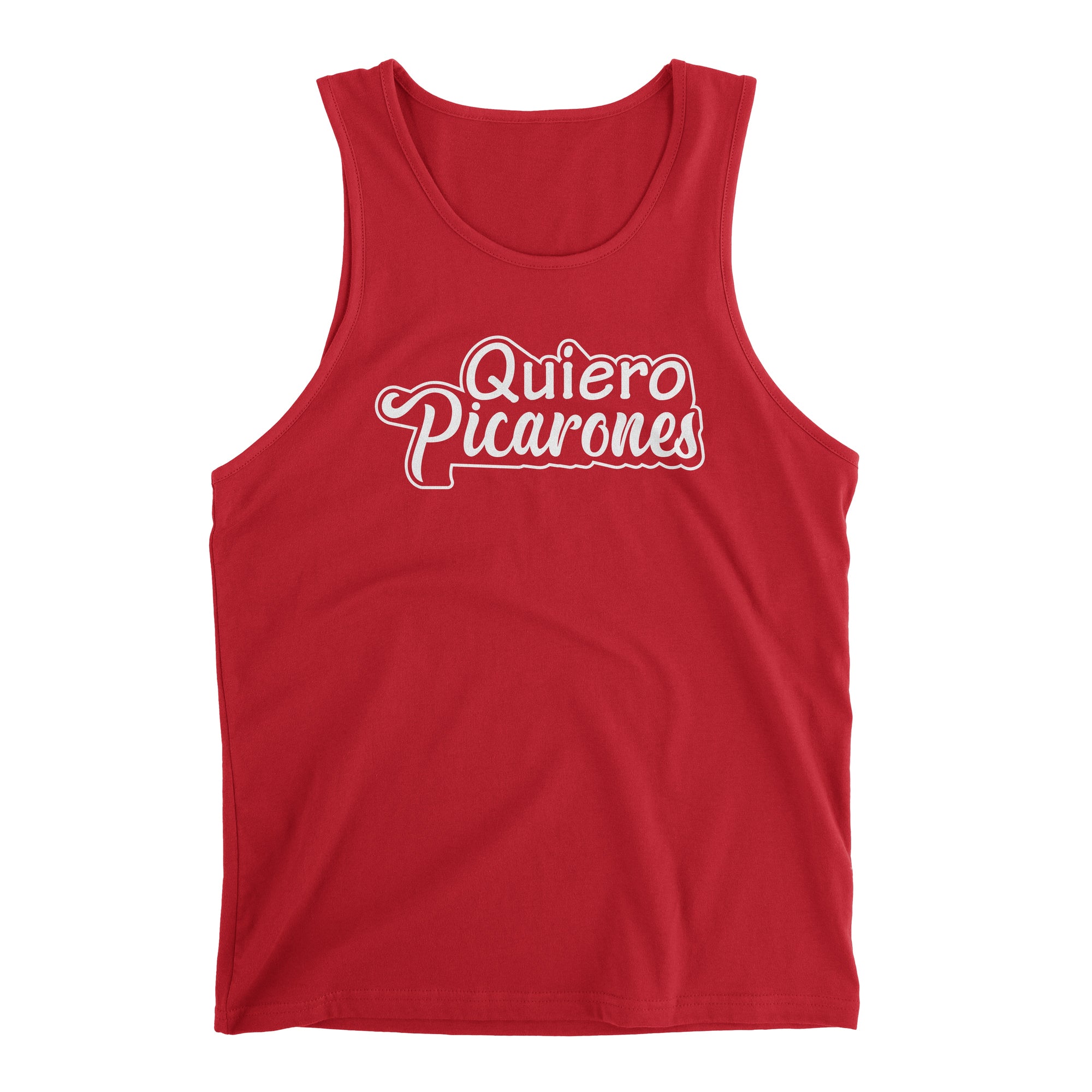 Quiero Picarones Funny Red Peru Tank Top for Men