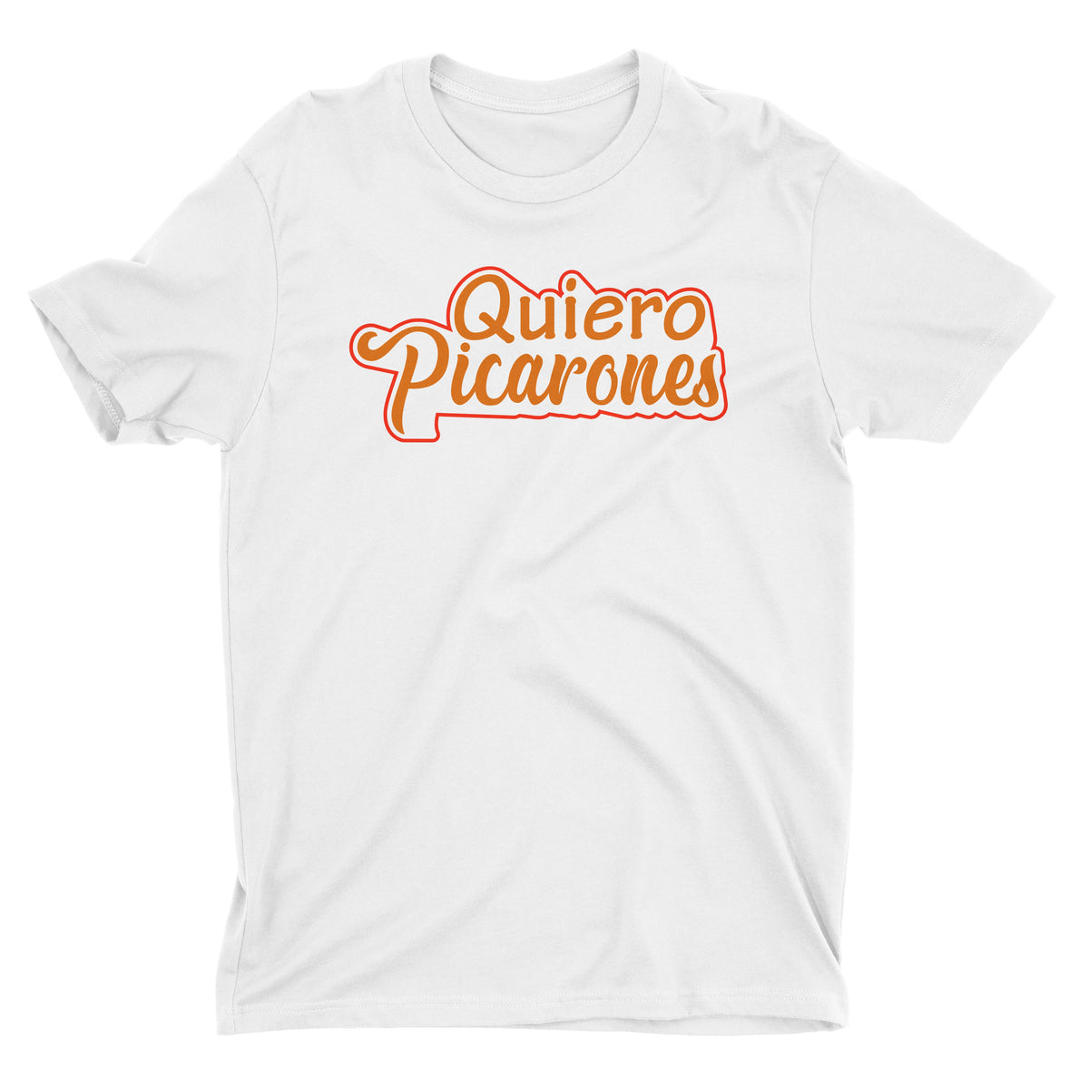 Quiero Picarones White Funny Peru T-Shirt for Men